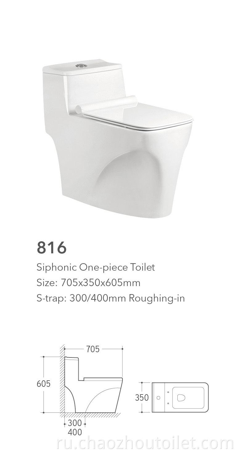 816 One Piece Toilet